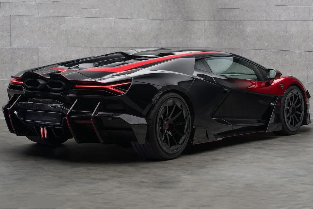 2024-UP Lamborghini Revuelto MSY Style Autoclave Carbon Fiber Side Skirts Canards