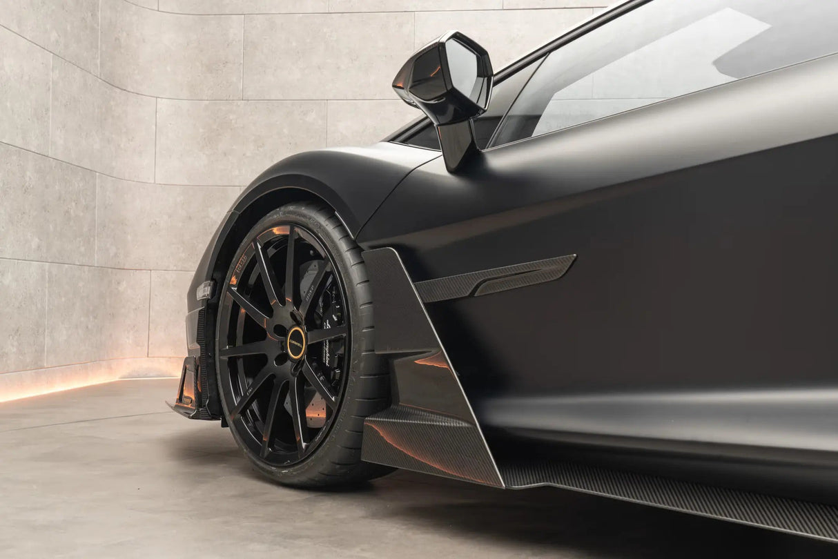 2024-UP Lamborghini Revuelto MSY Style Autoclave Carbon Fiber Side Skirts Canards