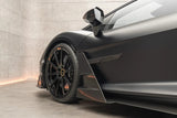 2024-UP Lamborghini Revuelto MSY Style Autoclave Carbon Fiber Side Skirts Canards