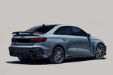 2025-UP Audi RS3 8Y.5 Sedan AD Style Autoclave Carbon Fiber Rear Diffuser