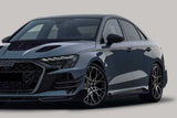 2025-UP Audi RS3 8Y.5 Sedan And Sportback AD Style Autoclave Carbon Fiber Front Canards