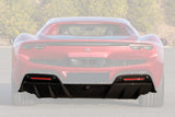 2022-UP Ferrari 296 GTB And GTS OE Style Carbon Fiber Rear Diffuser