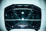 2015-2019 Ferrari Autoclave Carbon Fiber Engine Hood With Glass Carbonado (CPO) | Fits: 488 Spider, 488 Pista Spider