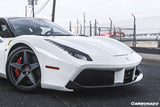 2015-2020 Ferrari 488 GTB Spider OE Style Carbon Fiber Front Lip