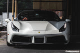 2015-2020 Ferrari 488 GTB Spider OE Style Carbon Fiber Front Lip
