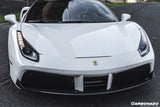 2015-2020 Ferrari 488 GTB Spider OE Style Carbon Fiber Front Lip