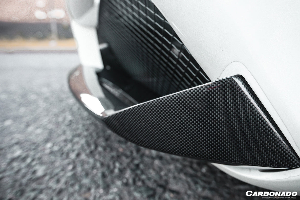 2015-2020 Ferrari 488 GTB Spider OE Style Carbon Fiber Front Lip