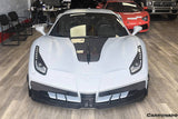 2015-2019 Ferrari 488 GTB Spider MA Style Carbon Fiber Front Bumper
