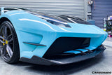 2015-2019 Ferrari 488 GTB Spider MA Style Carbon Fiber Front Bumper