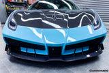 2015-2019 Ferrari 488 GTB Spider MA Style Carbon Fiber Front Bumper