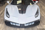 2015-2019 Ferrari 488 GTB Spider MA Style Carbon Fiber Front Bumper
