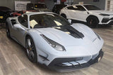 2015-2019 Ferrari 488 GTB Spider MA Style Carbon Fiber Front Bumper