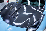 2015-2019 Ferrari 488 GTB Spider MA Style Carbon Fiber Hood