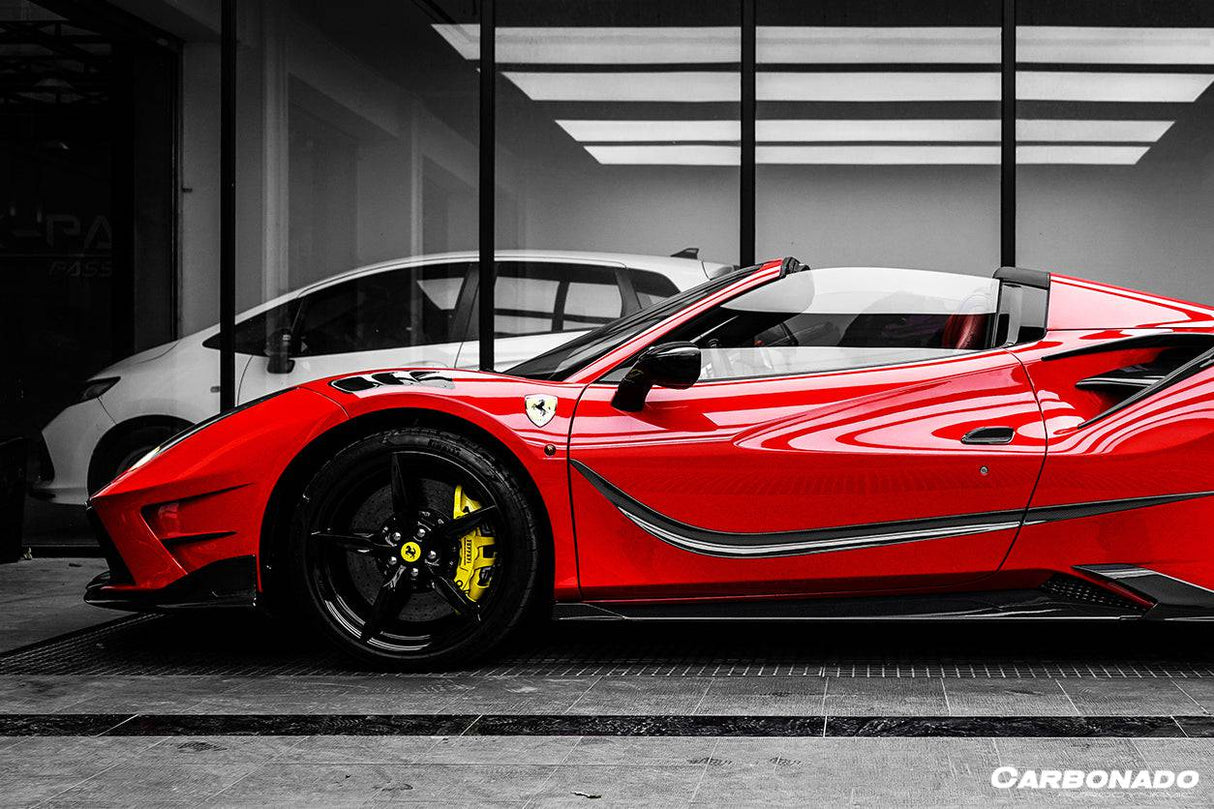 2015-2019 Ferrari 488 GTB Spider MSY Style Part Carbon Fiber Front Fender