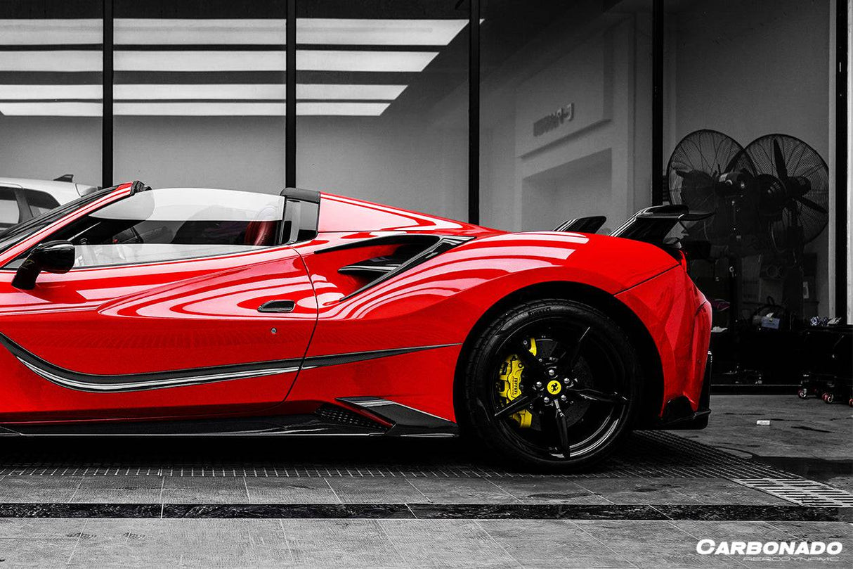 2015-2019 Ferrari 488 GTB & Spider MSY Style Carbon Fiber Door Handle