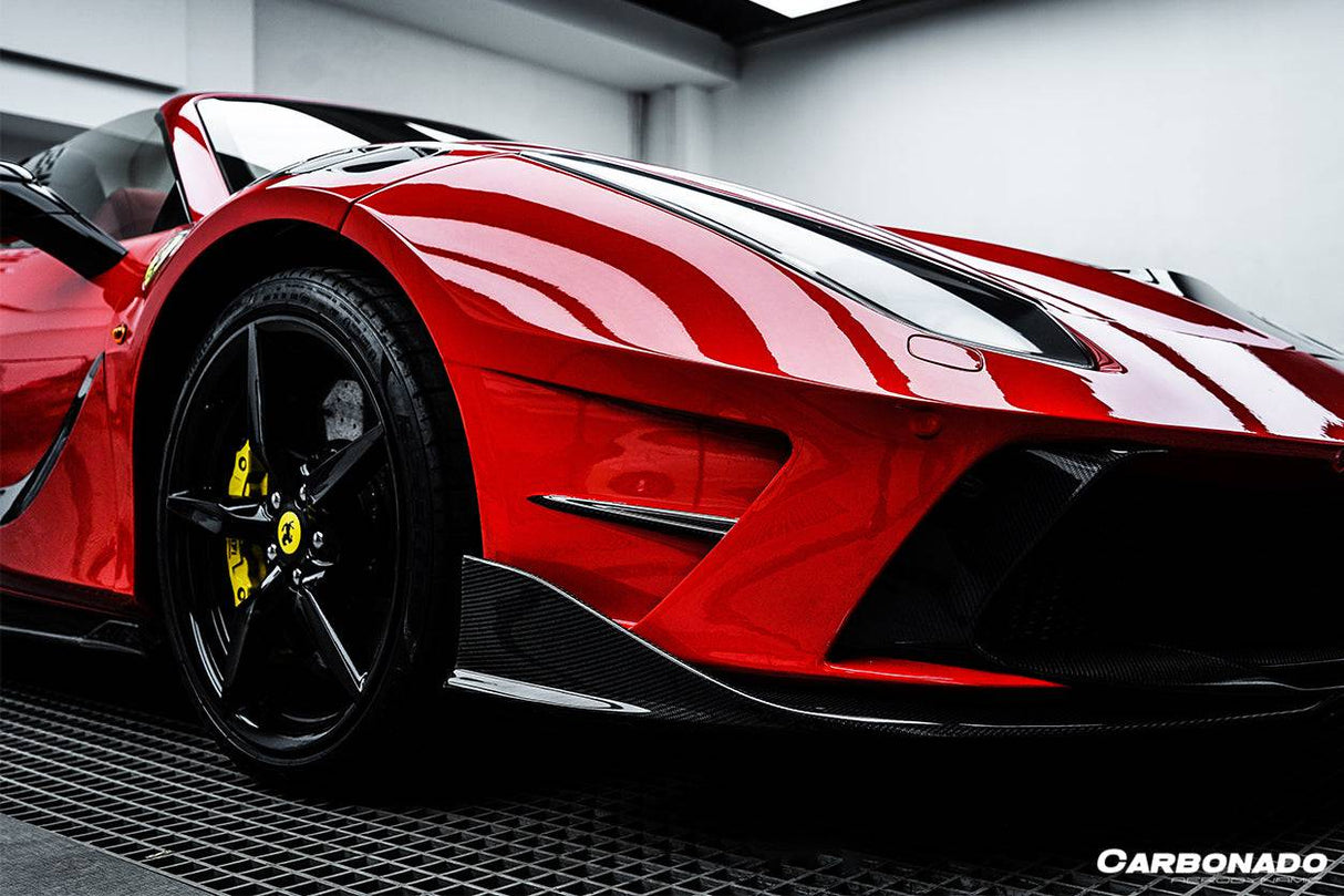 2015-2019 Ferrari 488 GTB Spider MSY Style Part Carbon Fiber Full Body Kit