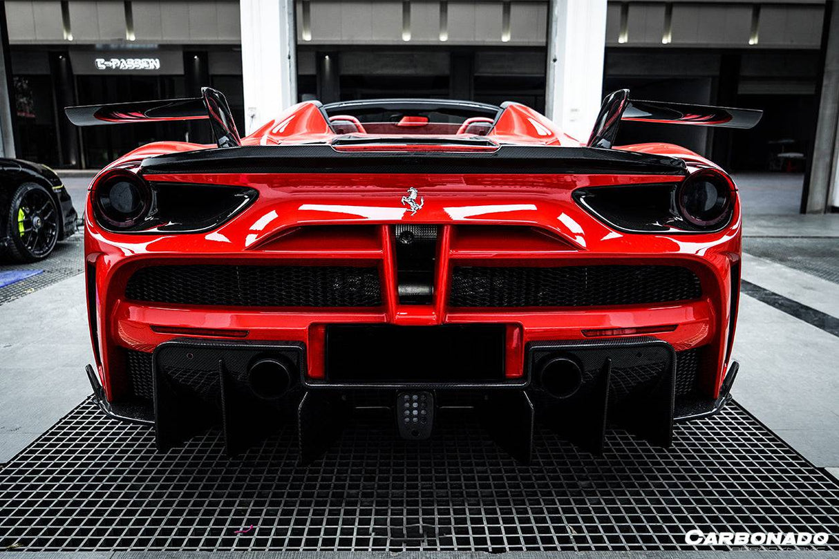 2015-2019 Ferrari 488 GTB Spider MSY Style Part Carbon Fiber Full Body Kit