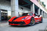 2015-2019 Ferrari 488 GTB Spider MSY Style Part Carbon Fiber Front Bumper