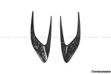 2015-2019 Ferrari 488 GTB Spider MSY Style Carbon Fiber Side Air Intake Flaps