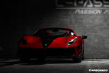 2015-2019 Ferrari 488 GTB Spider MSY Style Part Carbon Fiber Front Bumper