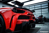 2015-2019 Ferrari 488 GTB & Spider MSY Style Part Carbon Fiber Rear Bumper