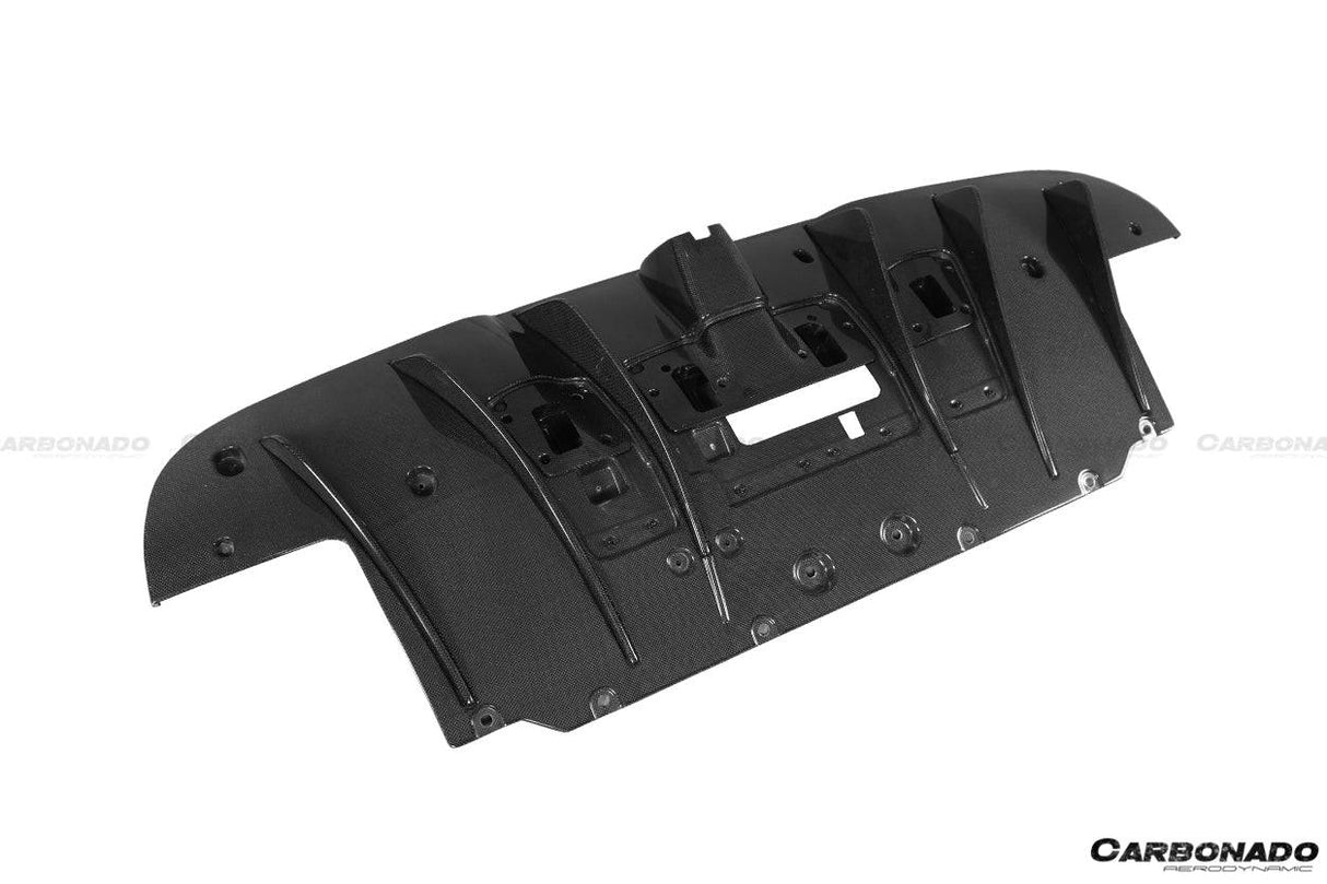 2015-2020 Ferrari 488 GTB Spider OE Style Carbon Fiber Rear Diffuser