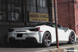2015-2020 Ferrari 488 GTB Spider OE Style Dry Carbon Fiber Rear Light Satellite Covers