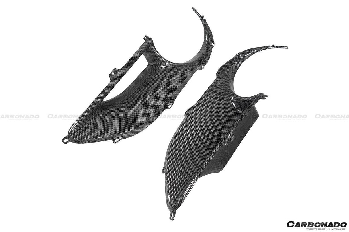 2015-2020 Ferrari 488 GTB Spider OE Style Dry Carbon Fiber Rear Light Satellite Covers