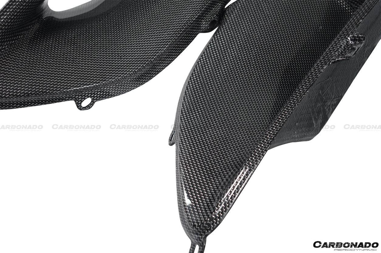 2015-2020 Ferrari 488 GTB Spider OE Style Dry Carbon Fiber Rear Light Satellite Covers