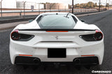 2015-2020 Ferrari 488 GTB Spider OE Style Dry Carbon Fiber Rear Light Satellite Covers
