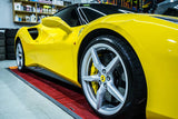 2015-2020 Ferrari 488 GTB Spier OE Style Carbon Fiber Side Skirts