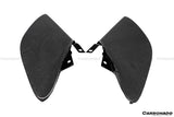 2015-2020 Ferrari 488 GTB Spider OE Style Dry Carbon Fiber Side Air Intake Fins