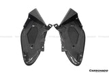 2015-2020 Ferrari 488 GTB Spider OE Style Dry Carbon Fiber Side Air Intake Fins