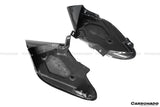 2015-2020 Ferrari 488 GTB Spider OE Style Dry Carbon Fiber Side Air Intake Fins