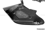 2015-2020 Ferrari 488 GTB Spider OE Style Dry Carbon Fiber Side Air Intake Fins