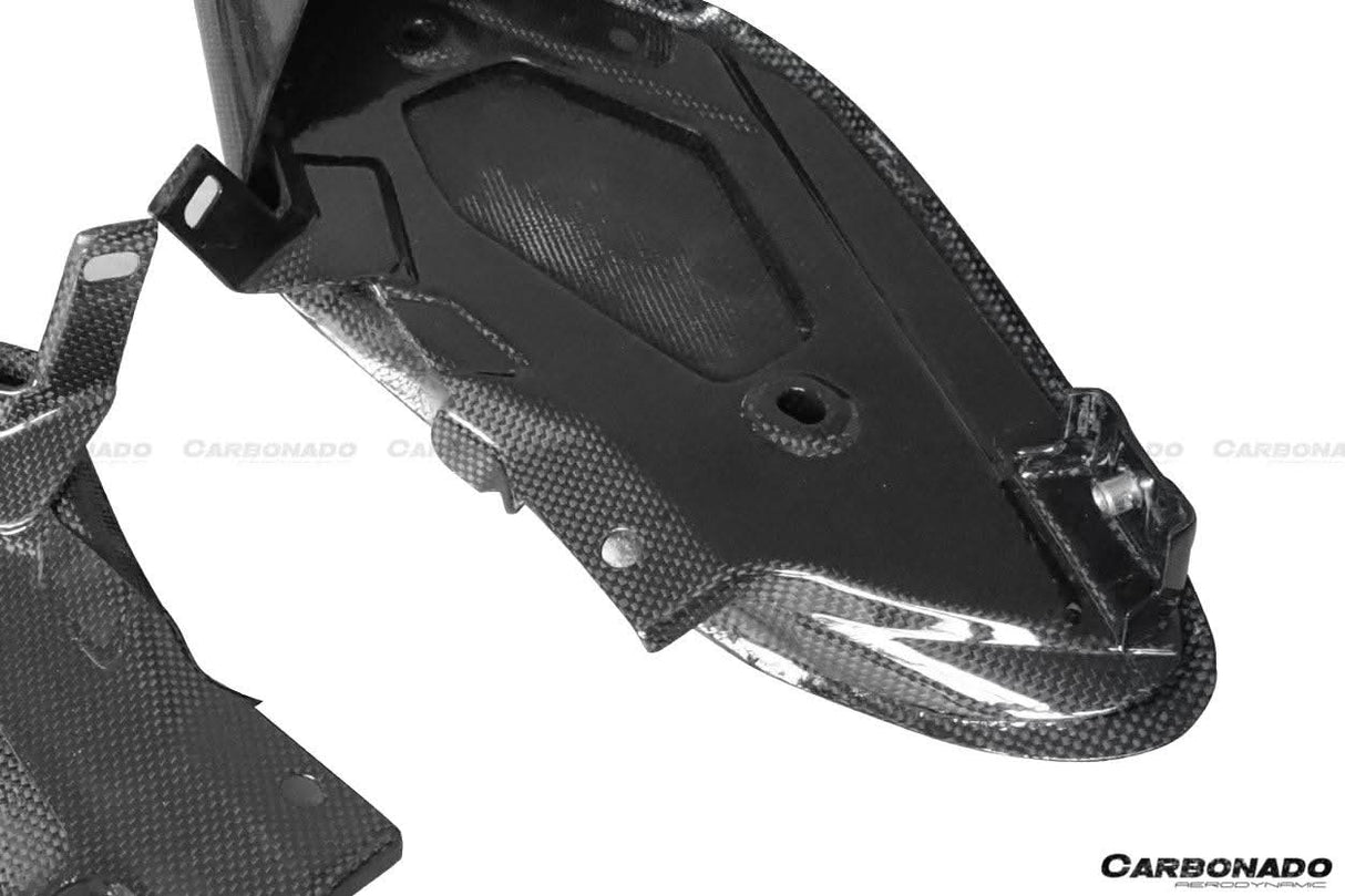 2015-2020 Ferrari 488 GTB Spider OE Style Dry Carbon Fiber Side Air Intake Fins