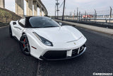 2015-2020 Ferrari 488 GTB Spider OE Style Dry Carbon Fiber Side Air Intake Fins
