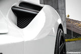 2015-2020 Ferrari 488 GTB Spider OE Style Dry Carbon Fiber Side Air Intake Fins