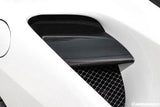 2015-2020 Ferrari 488 GTB Spider OE Style Dry Carbon Fiber Side Air Intake Fins