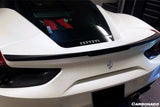 2015-2020 Ferrari 488 GTB BKSS Style Carbon Fiber Trunk Spoiler