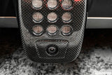 2015-2020 Ferrari 488 GTB Spider Dry Carbon Fiber Rear Black Light Cover With Camera Hole