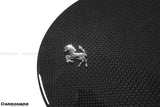 2017-2026 Ferrari 812 Superfast OE Style DRY Carbon Fiber Fuel Door With Logo
