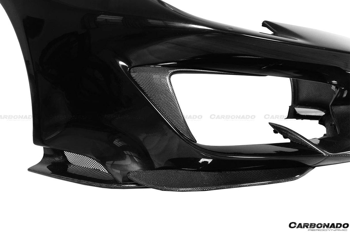 2018-2020 Ferrari 488 Pista OEM Style Part Carbon Fiber Front Bumper
