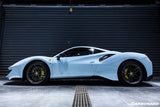 2015-2020 Ferrari 488 GTB | Spider Pista Style Carbon Fiber Quarter Panel Side Scoops