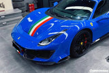 2018-2020 Ferrari 488 Pista OEM Style Part Carbon Fiber Front Bumper