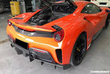 2018-2020 Ferrari 488 Pista OEM Style Carbon Fiber Rear Diffuser