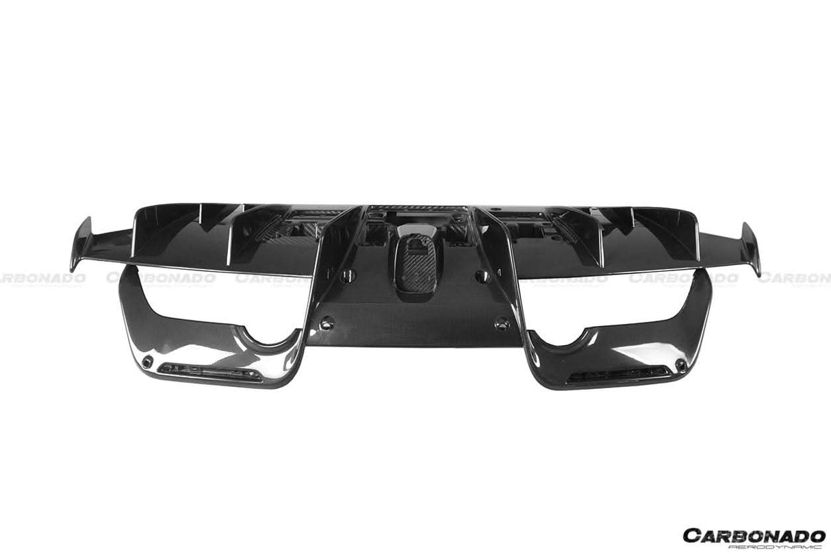 2018-2020 Ferrari 488 Pista OEM Style Carbon Fiber Rear Diffuser