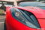 2017-2026 Ferrari 812 Superfast GTS MSY Style DRY Carbon Fiber HeadLights Air Vents