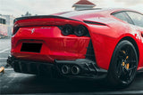 2017-2026 Ferrari 812 Superfast MSY Style DRY Carbon Fiber Trunk Spoiler