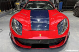 2017-2026 Ferrari 812 Superfast GTS MSY Style DRY Carbon Fiber HeadLights Air Vents